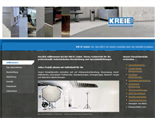 Tablet Screenshot of kreie-kalletal.de